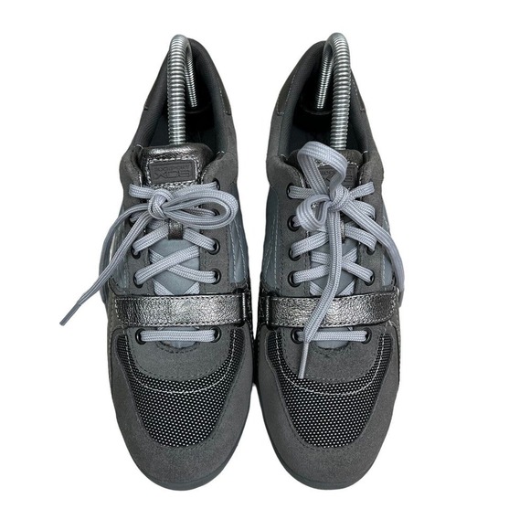 Rockport XCS Sneaker Suede Mesh Lace Up Low Top Rubber Soles Gray Women Size 7.5 - Picture 6 of 9
